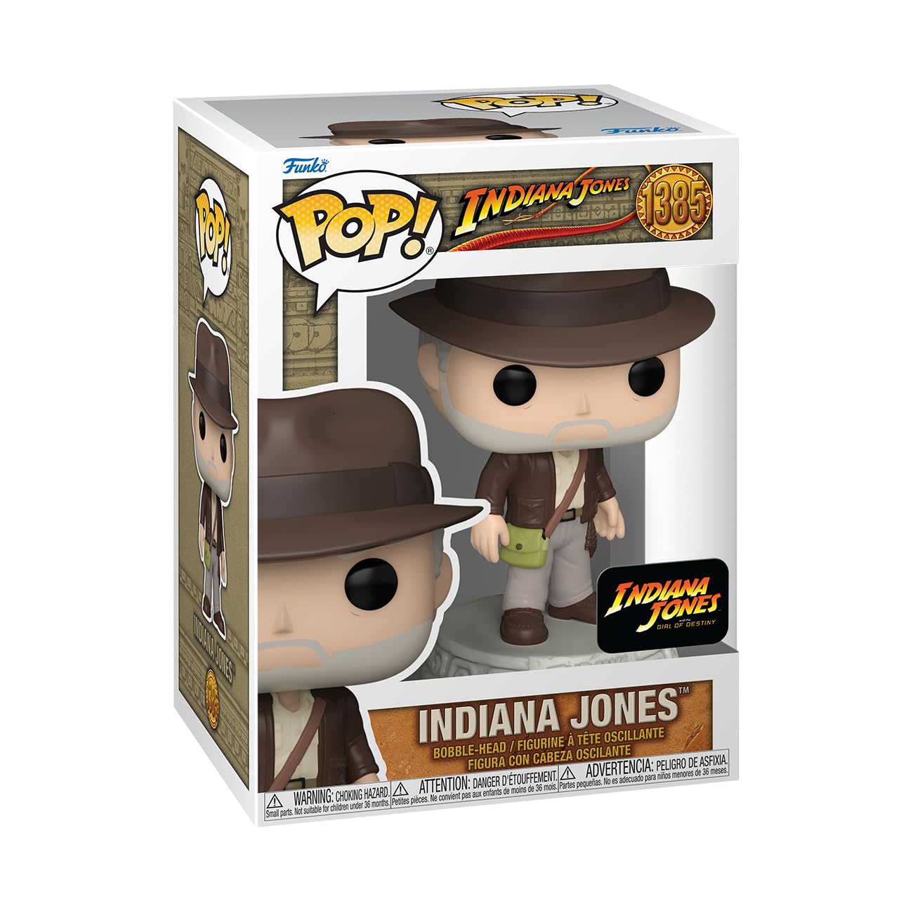 Funko Pop! Vinyl Figure: Indiana Jones 5 Collectible Toy - Official Movie Merchandise for Kids & Adults - Perfect Gift for Indiana Jones Fans - Display for Home, Office or Movie Themed Collections