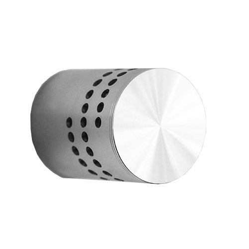 3W Dimmable Purple LED Wall Light - Silver Indoor Decorative Lighting for Bedroom, Living Room, and Hallway