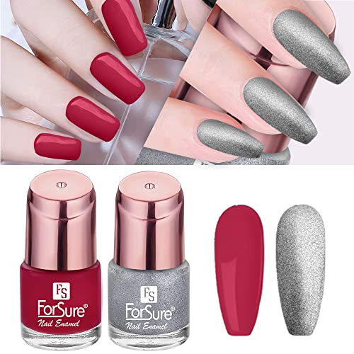 Silver Sparkle ,Perfection Red
