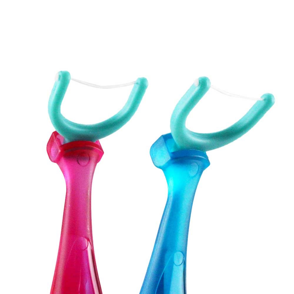 Dental Flosser with 270 Disposable Heads - Oral Cleaner & Floss Handle Holder for Teeth Cleaning | Perfect for Travel, Home & Office Use