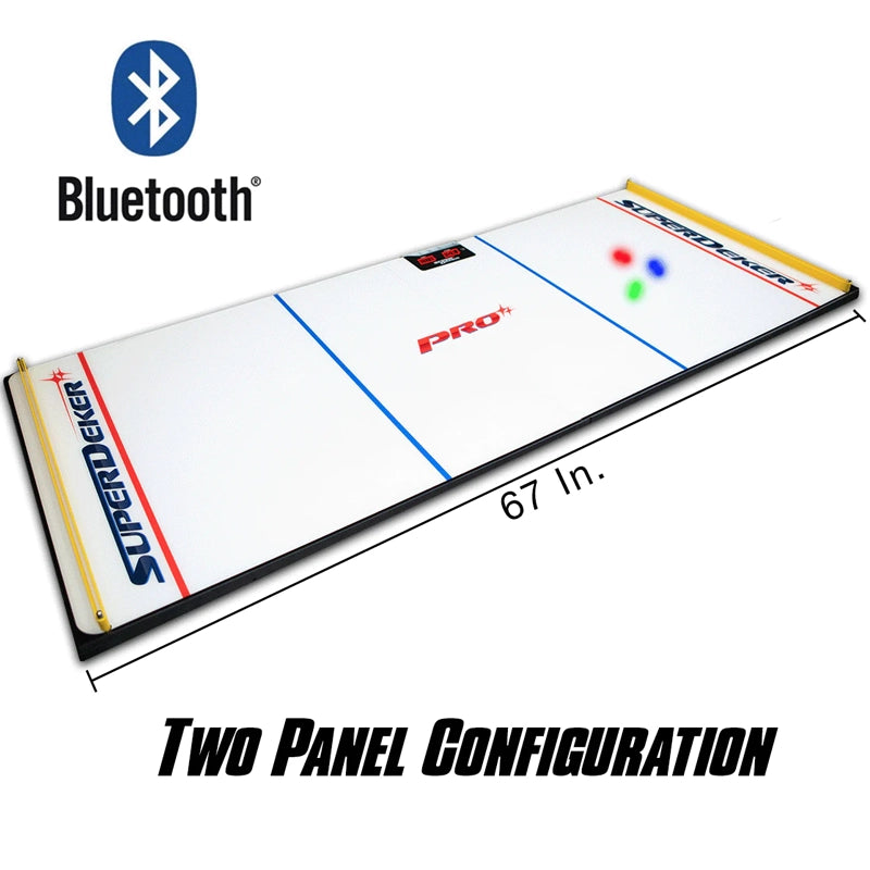 SuperDeker Pro 2 Panel Hockey Training System - Improve Stickhandling & Shooting Skills for Ice & Street Hockey Players - Perfect for Home, Backyard & Rink Practice