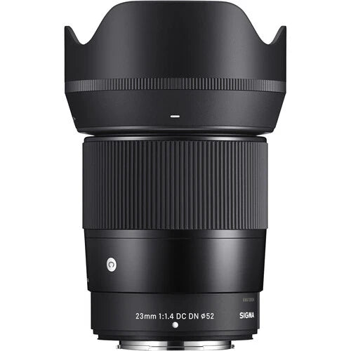 Sigma 23mm F1.4 DC DN Contemporary Lens for Sony E Mount & Micro Four Thirds - Perfect for Portrait, Street & Low Light Photography