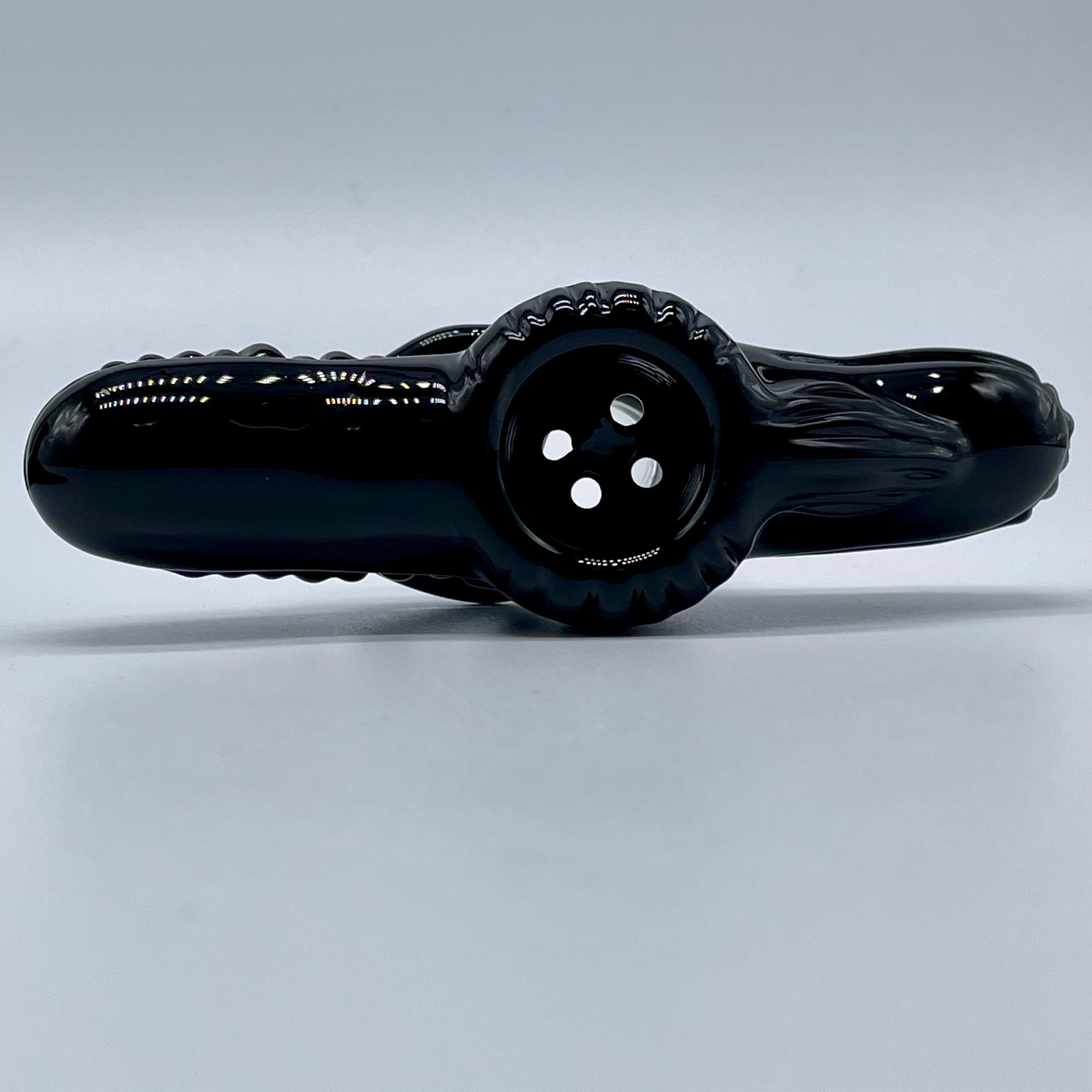 18mm Xenomorph Alien Movie-Inspired Glass Slide with Stand - Perfect for Smoking Accessories, Collectibles & Sci-Fi Fans