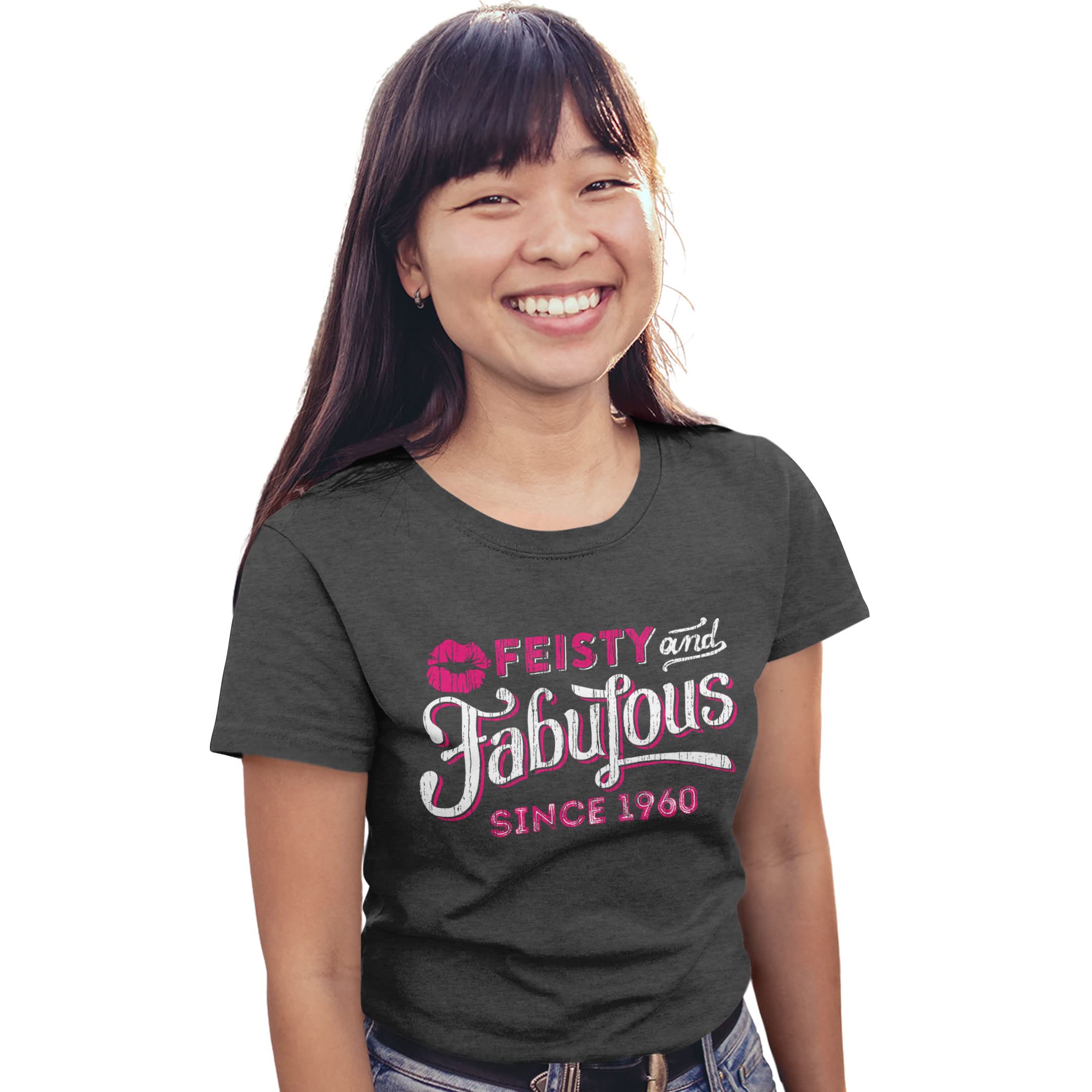 62nd Birthday Shirts for Women - Vintage 1960 Themed 60 Year Old Birthday T-Shirts - Perfect for Birthday Parties, Gifts & Celebrations