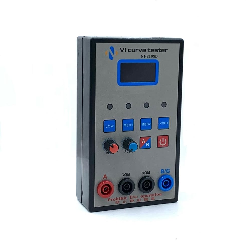FYOBOT VI Curve Tester - 1.3 Inch Display Dual Channel Automotive Diagnostic Tool for Circuit Board Repair | Easy Installation | Professional Electronic Testing Equipment for Car Mechanics & DIY Enthusiasts | Use for Vehicle Maintenance, PCB Troubleshooting & Electrical System Diagnostics