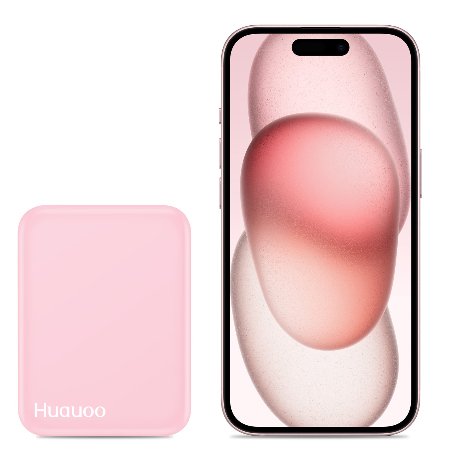 Huauoo LED Travel Makeup Mirror with Light - 1X & 3X Magnification, Compact Pocket Mirror for On-the-Go Beauty Touch Ups, Perfect for Travel, Home, and Office Use