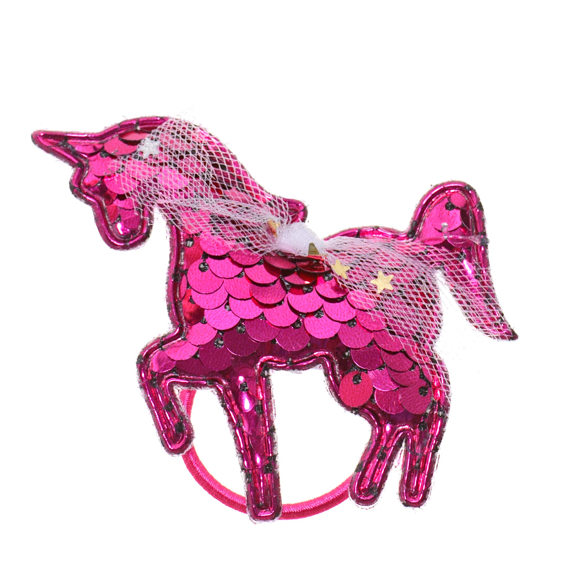 Sparkly Unicorn Sequin Hair Bands for Girls - Glitter Hair Accessories for Kids & Teens - Perfect for Birthday Parties, School, Dance & Everyday Wear
