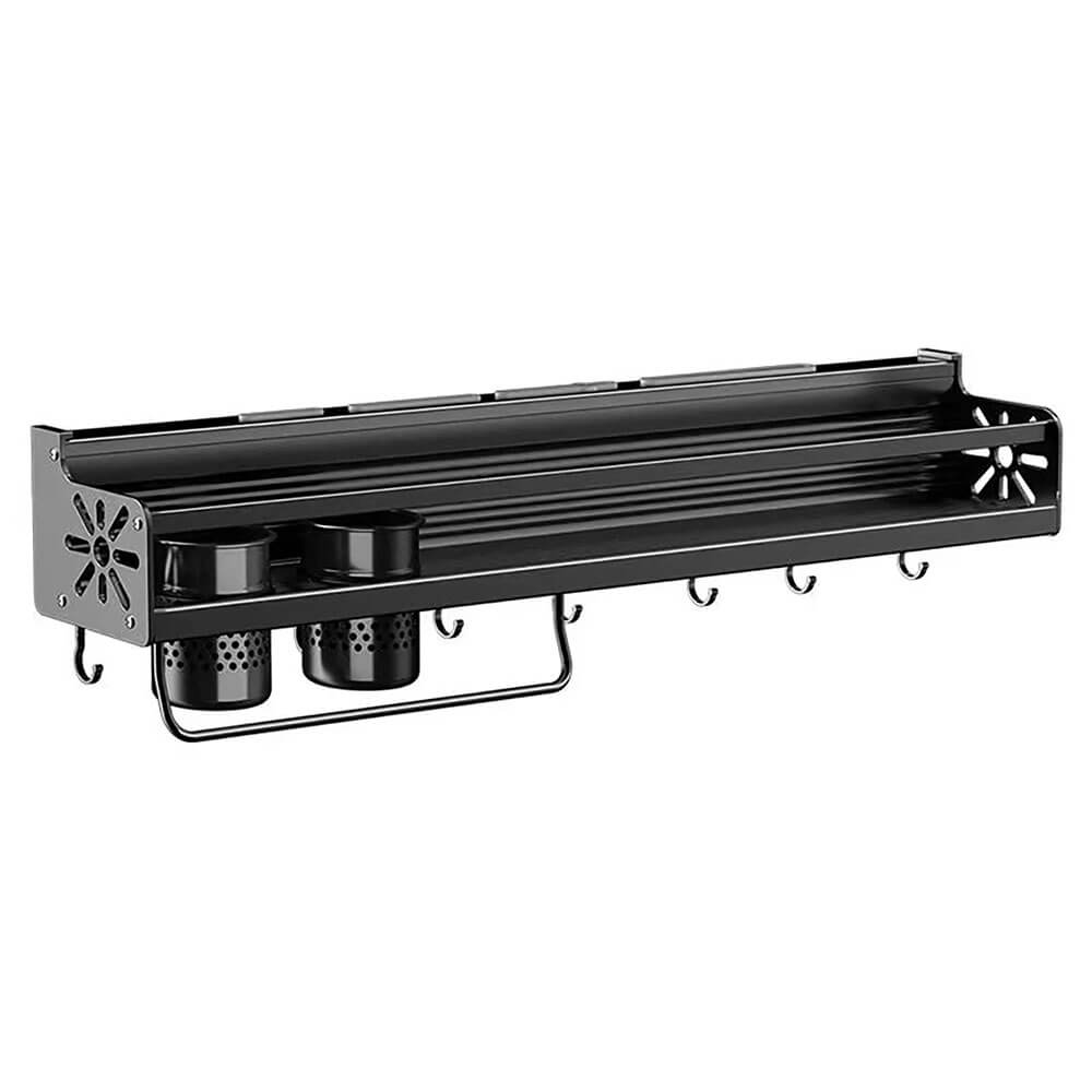 Milo Magnetic Storage Rack - Strong Magnetic Organizer for Kitchen, Office, Garage | Space-Saving Tool Holder for Knives, Utensils, Keys & DIY Tools (Perfect for Home & Workspace Organization)