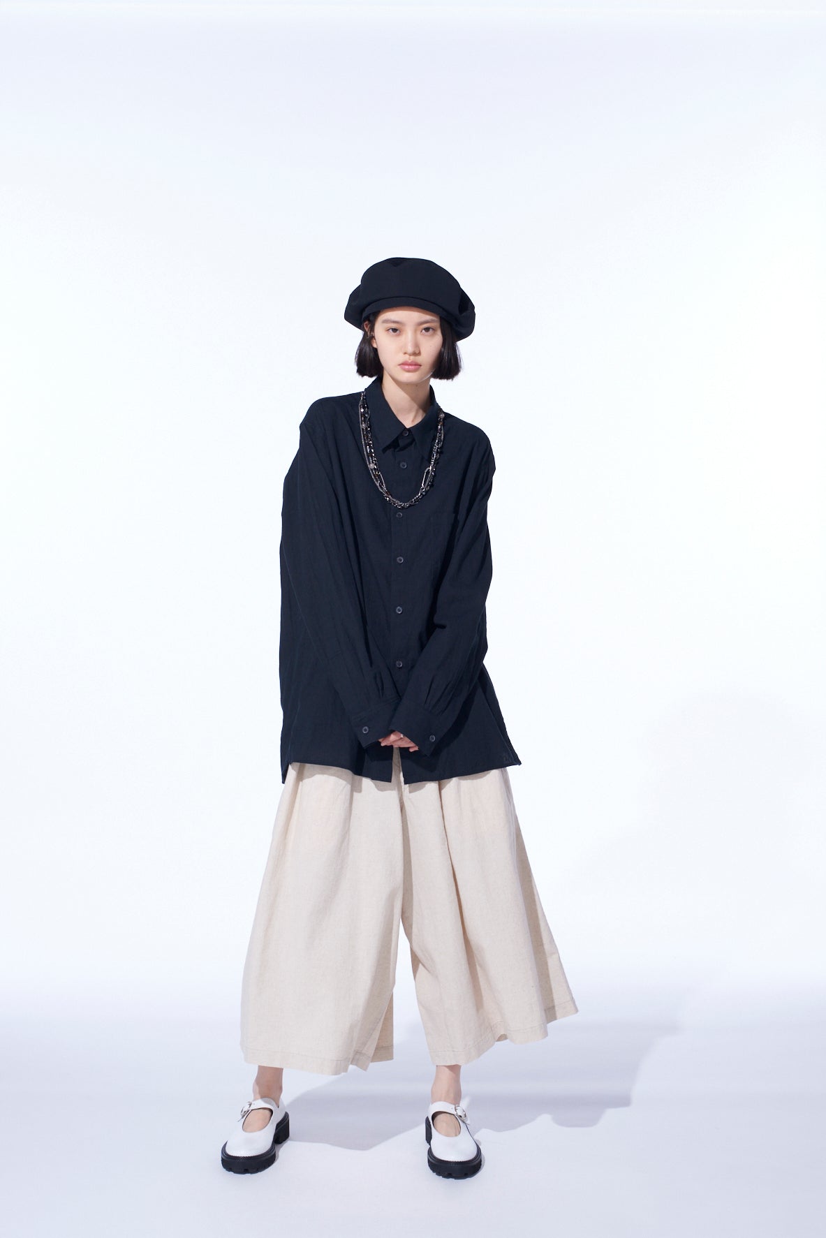 Breathable Cotton Linen Culotte Pants for Women - High Waisted Wide Leg Palazzo Trousers - Perfect for Summer, Office Wear & Casual Outfits