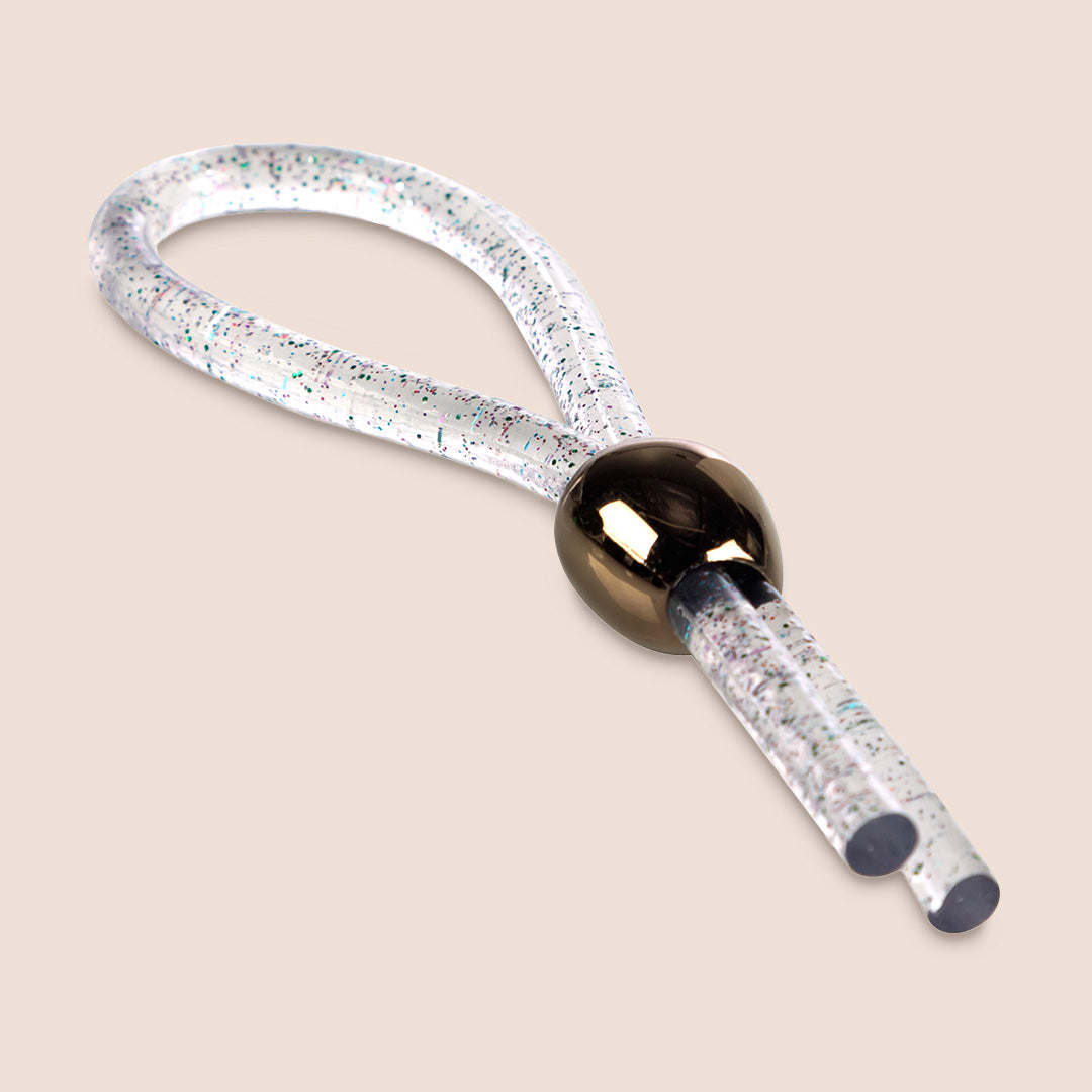 Premium Adjustable Silicone Cock Ring - Stretchy & Comfortable Penis Ring for Enhanced Pleasure - Perfect for Couples & Solo Play - Great for Sensual Massage & Intimate Moments
