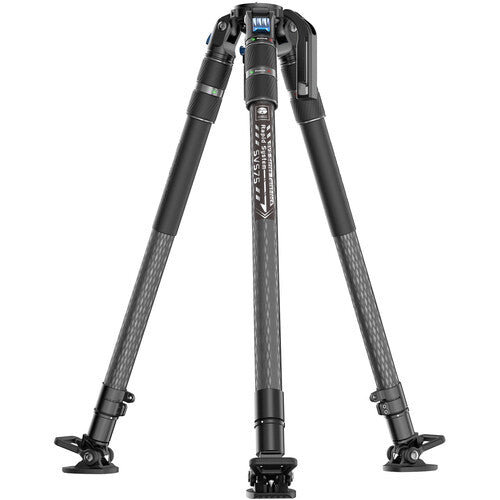 Sirui SVS75 Carbon Fiber Tripod with SVH15 Fluid Head - 75mm Rapid System for Professional Photography & Videography | Perfect for Travel, Studio, and Outdoor Shooting