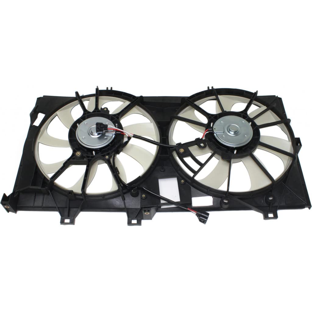 Toyota Camry AC Radiator Fan Assembly Replacement for 2012-2017 Models (2012 2013 2014 2015 2016 2017 Hybrid) - Compatible with Part Numbers TO3115173, 16363-0V150, 16363-0V370, 16363-0A150 | Perfect for Cooling System Repair & Maintenance