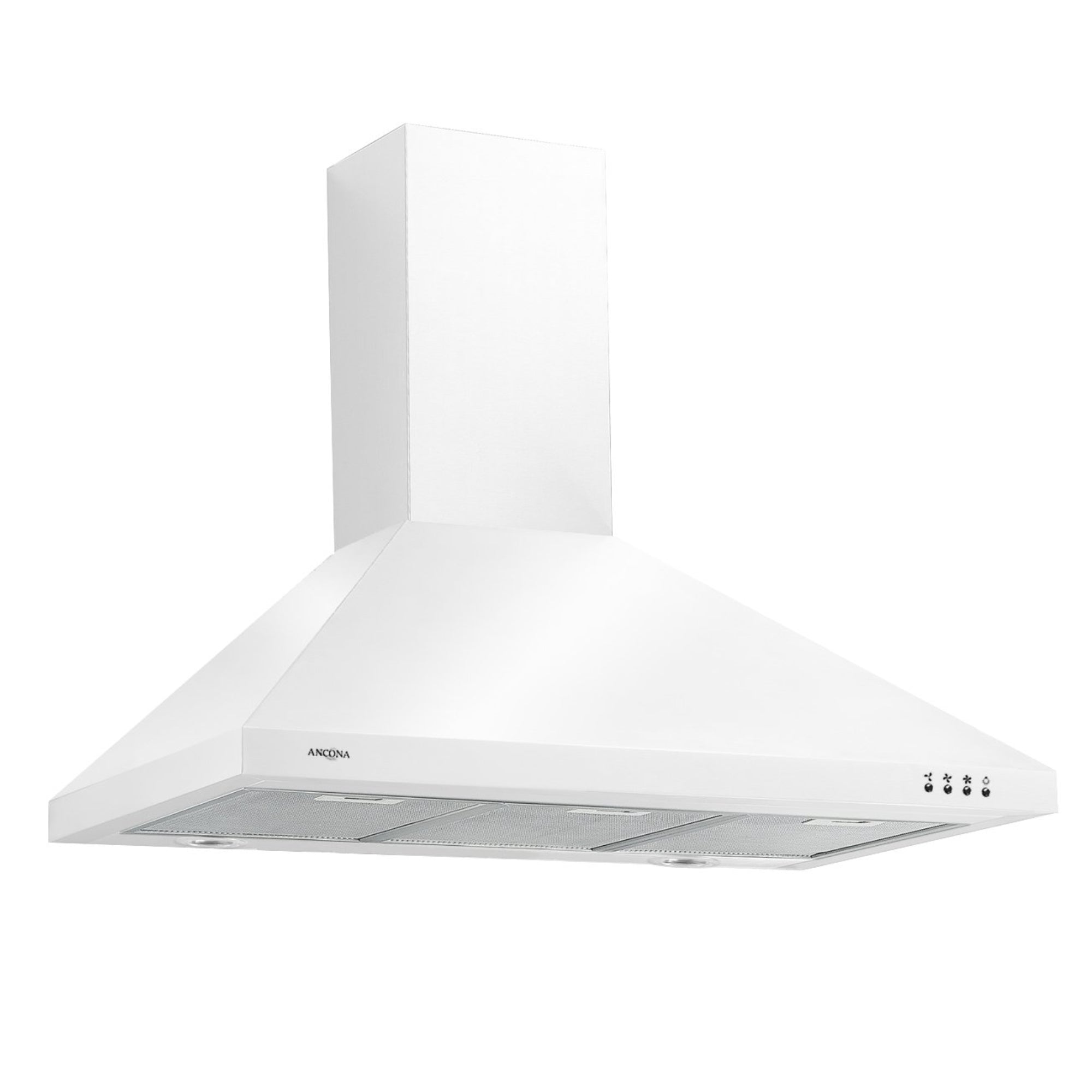 WPPW436 36 Inch Stainless Steel Wall Mounted Convertible Range Hood - Powerful Kitchen Ventilation for Smoke & Odor Removal - Perfect for Home, Restaurant & Commercial Use