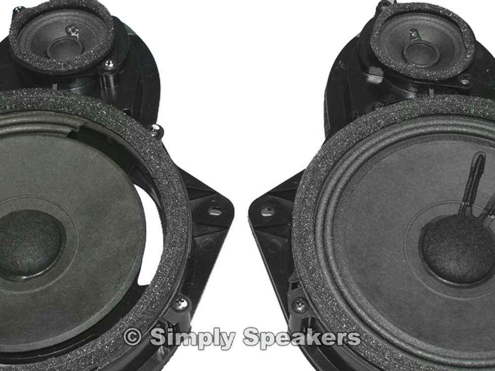 Simply Speakers Foam Repair Kit for 2001-2007 Toyota Sequoia & 2003-2006 Tundra | JBL 86160-AF060, 86160-AF070, 6563 Tweeters | 4-Piece Set | Restore Audio Quality for Home & Car Speakers