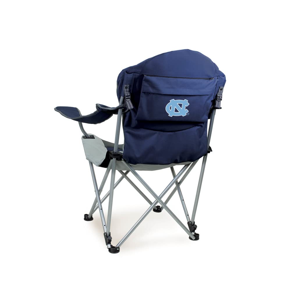 PICNIC TIME NCAA Arkansas Razorbacks Folding Reclining Camp Chair - Portable Beach Chair for Adults with Carry Bag - Perfect for Tailgating, Camping, and Outdoor Events