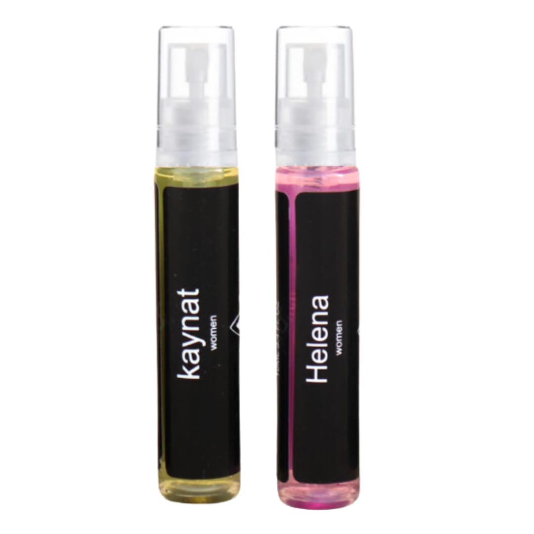 Bellcury Perfume Gift Set for Women - 6 x 10ml Mini Fragrance Trial Set (Kaynat Helena) - Perfect for Travel, Birthday Gifts & Daily Wear