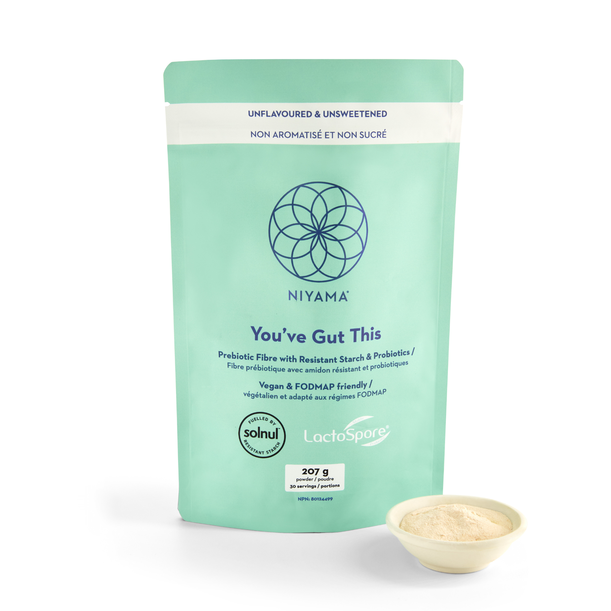 Prebiotic Fiber Powder for Gut Health - Supports Digestion & Immunity - Ideal for Smoothies, Yogurt & Daily Wellness