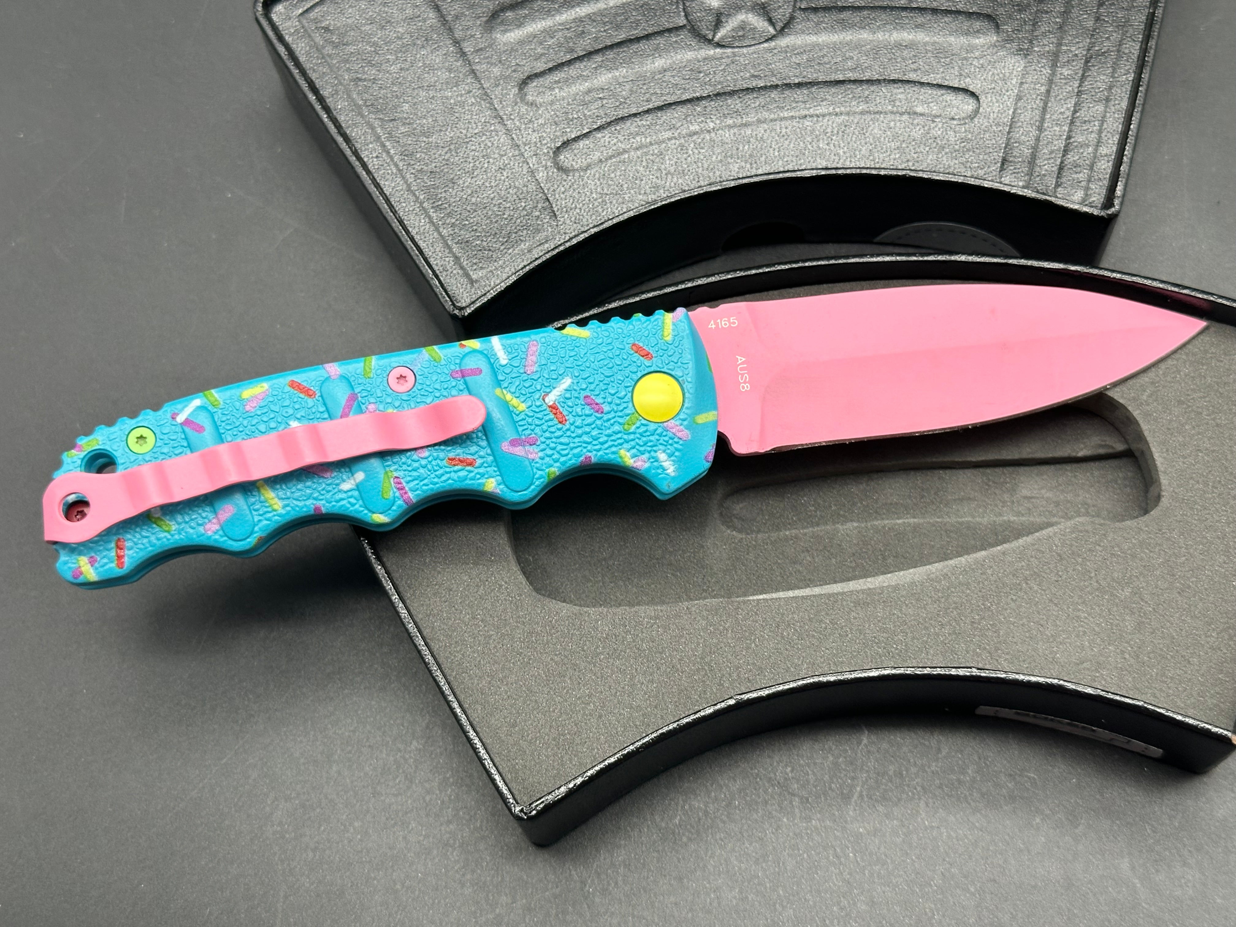 Boker Dessert Warrior Remix Kalashnikov Automatic Knife - 3.25