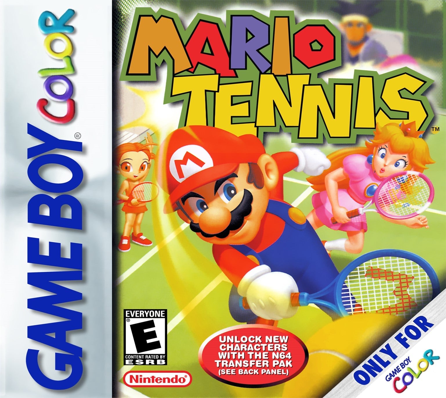 Vintage Mario Tennis Game Boy Color Cartridge - Classic Nintendo GBC Sports Game for Collectors & Retro Gaming Enthusiasts | Perfect for Nostalgic Play & Display