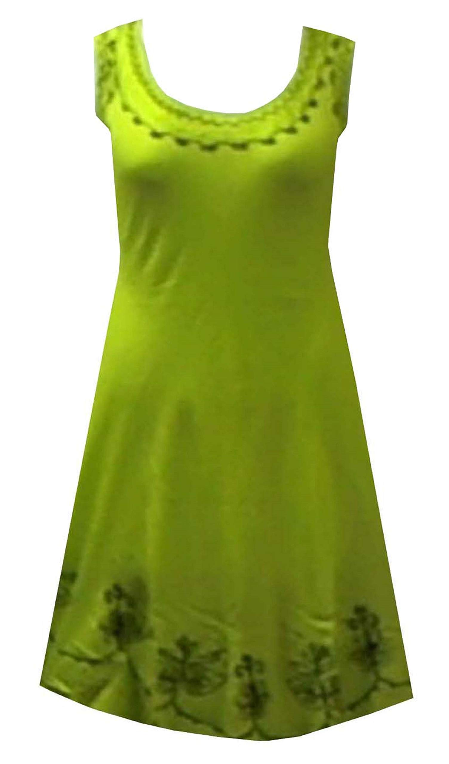 Decora Apparel Women's Everyday Dress - Knee Length Beach Swimsuit Cover Up - Casual Summer Dress for Beach, Pool, Vacation & Outdoor Activities