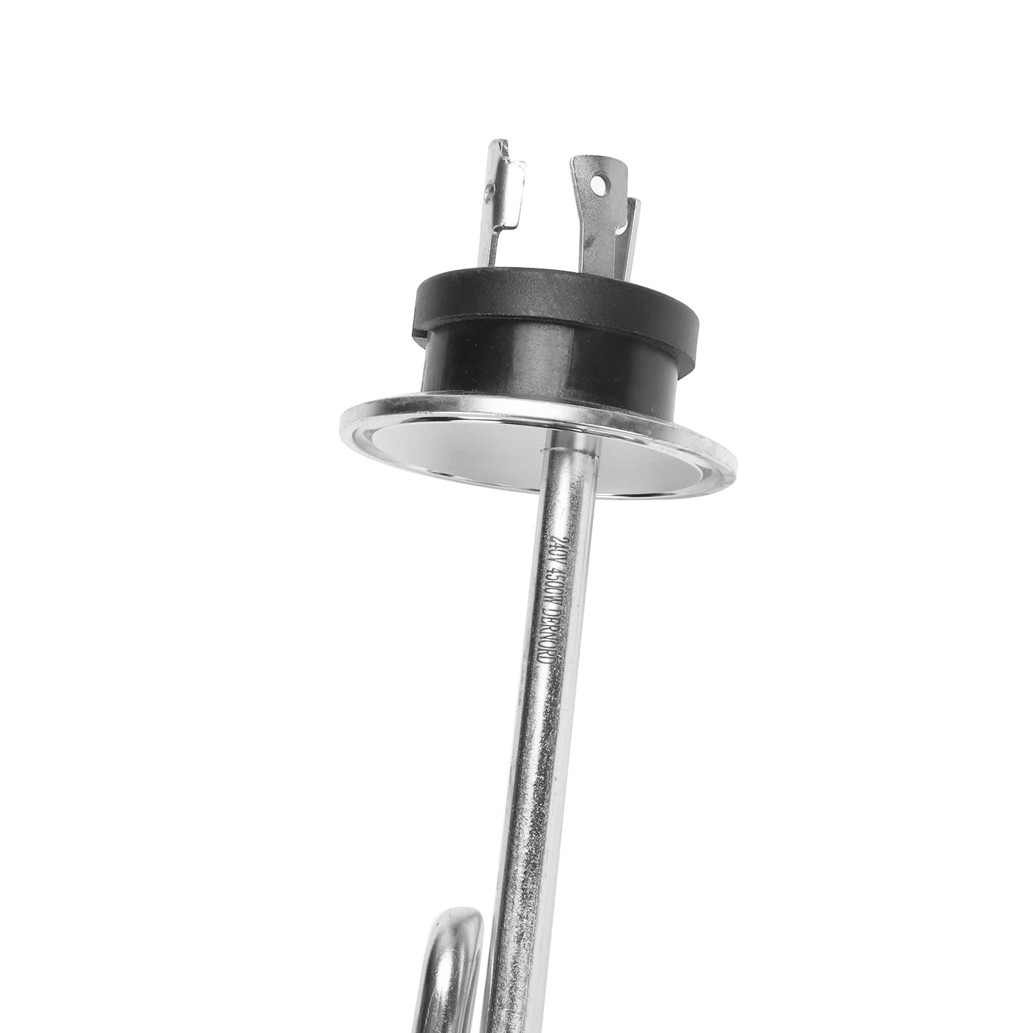 4500W Stainless Steel Tri-Clamp Immersion Water Heater - 240V with 3-Wire Locking Plug - Perfect for Brewing, Distilling & Commercial Hot Water Systems (2 Inch Tri-Clamp)