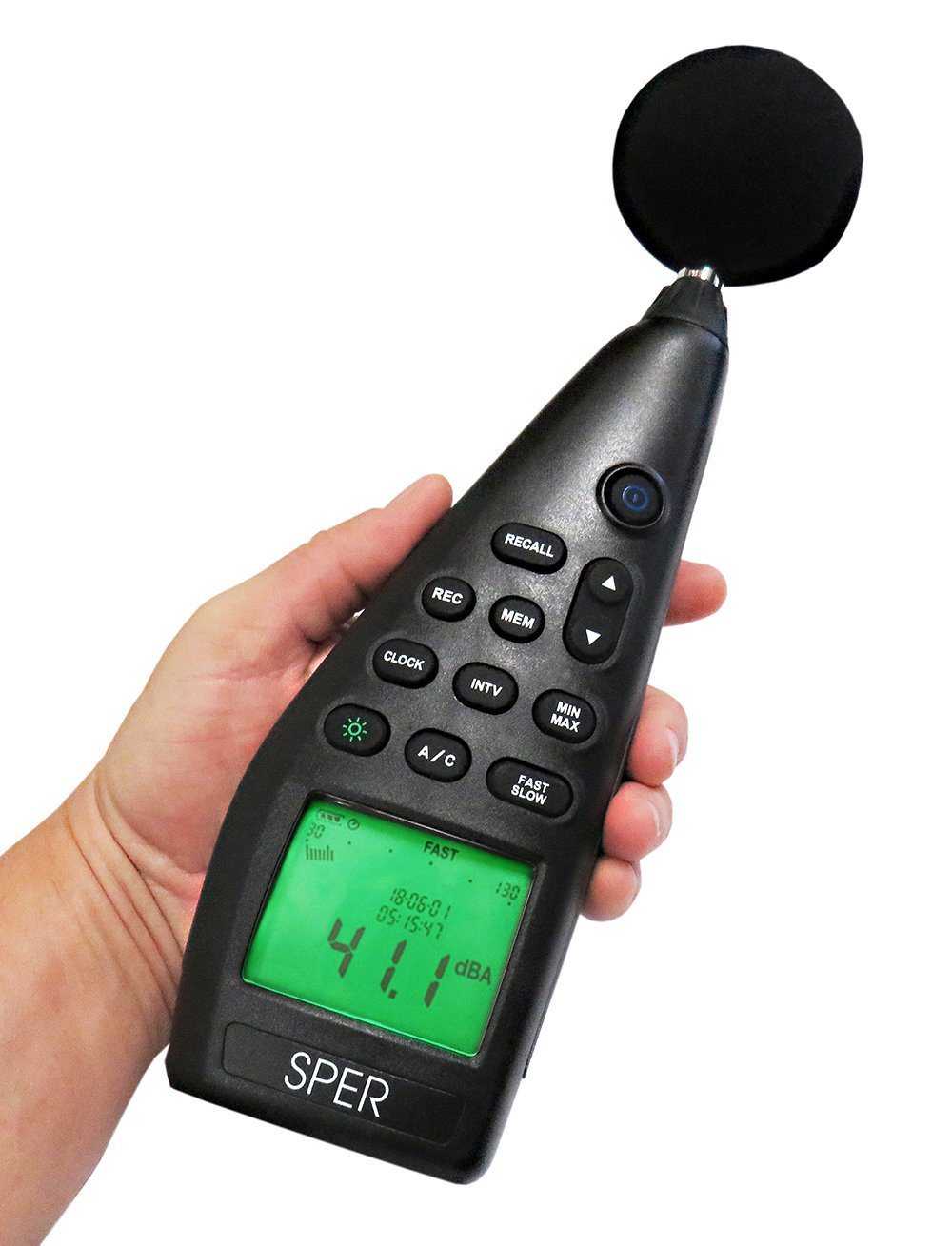 Professional Digital Sound Level Meter with Data Logging - Accurate Noise Measurement for Home, Office, and Industrial Use
