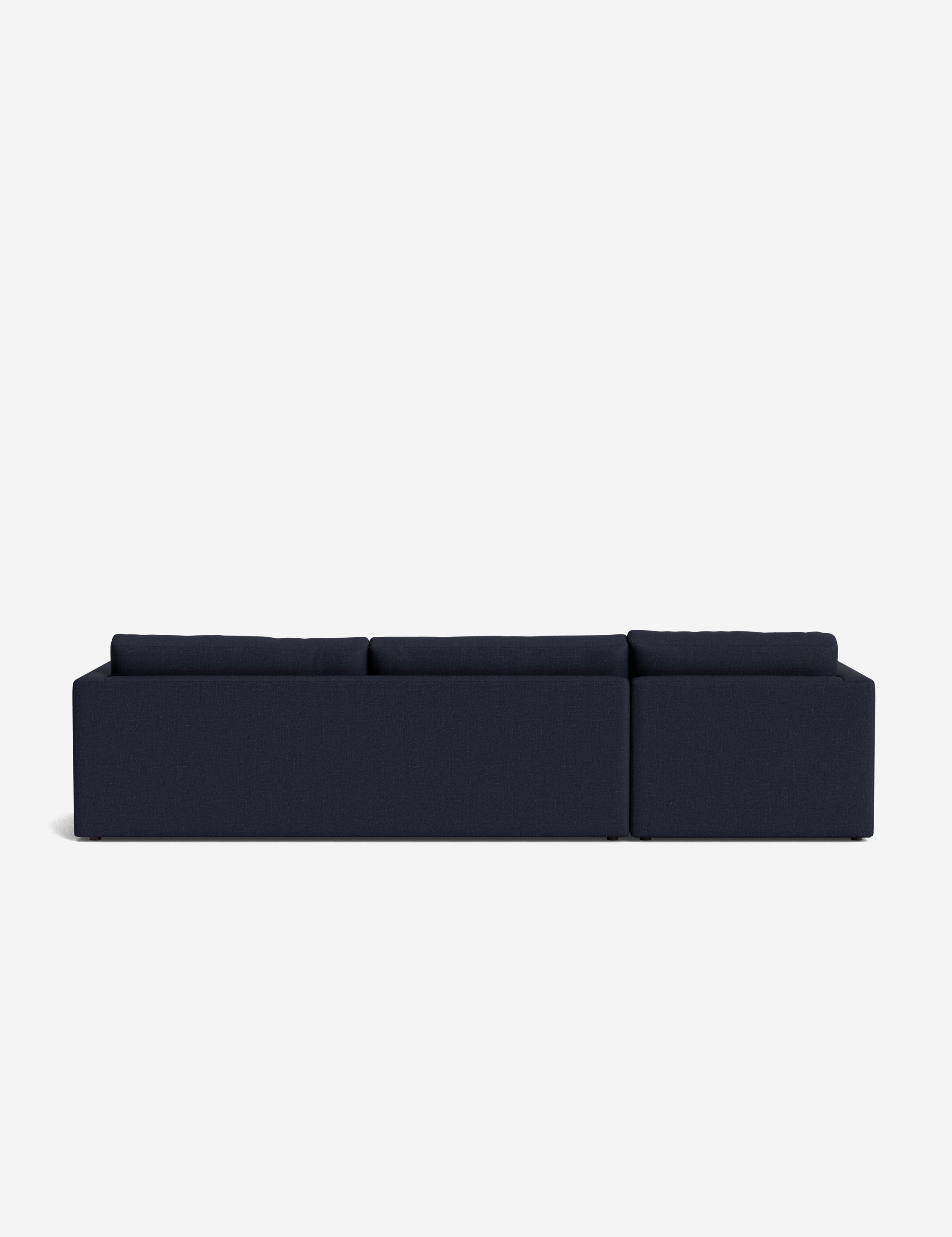 Durham Chaise Sectional Sofa - Modern L-Shaped Couch with Chaise Lounge | Comfortable Fabric Upholstery for Living Room, Family Room & Home Theater
