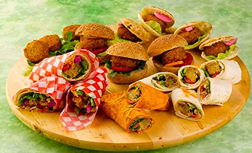 Falafel Vegetarian Balls - 265 Count Case Pack | Plant-Based Protein Snacks for Mediterranean Meals, Party Appetizers & Healthy Lunch Boxes