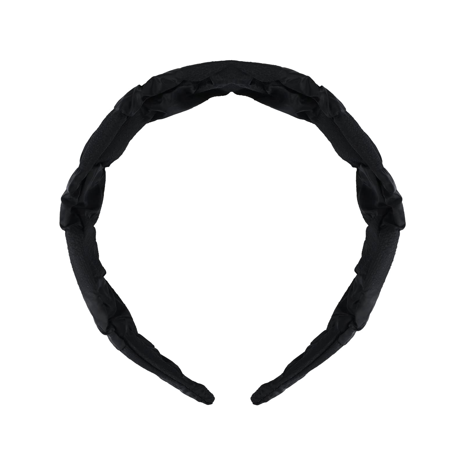 2-Pack Wide Boho Knotted Headbands for Women & Girls - Stretchy Turban Headwraps, Fashion Hair Hoops - Solid Color Hair Accessories for Parties, Yoga, Dresses & Everyday Wear