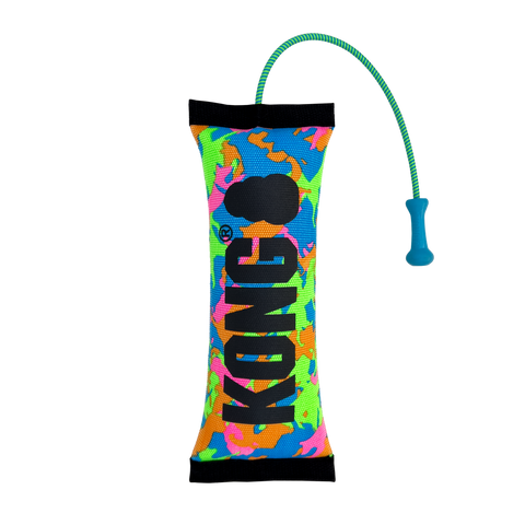 Durable High Visibility Kong Fetch Toy Bumper for Dogs - Perfect for Outdoor Play, Training, and Interactive Games