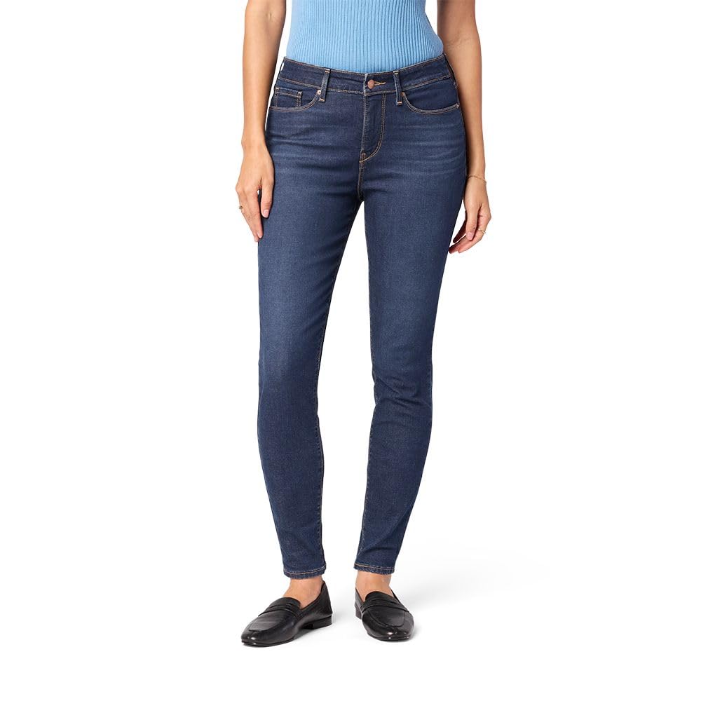 Levi's Signature Gold Women's Totally Shaping Skinny Jeans - High Waist Slim Fit Stretch Denim Pants for Everyday Wear (Standard & Plus Size) | Perfect for Work, Casual Outfits & Night Out