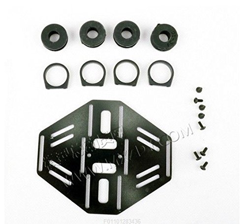 D10 10MM Tube Battery Mount Plate Replacement - Parallel Dual Battery Extension Kit for Extended Power Supply | Compatible with D10 Models | Ideal for Outdoor Gear, Power Tools & Emergency Backup Systems