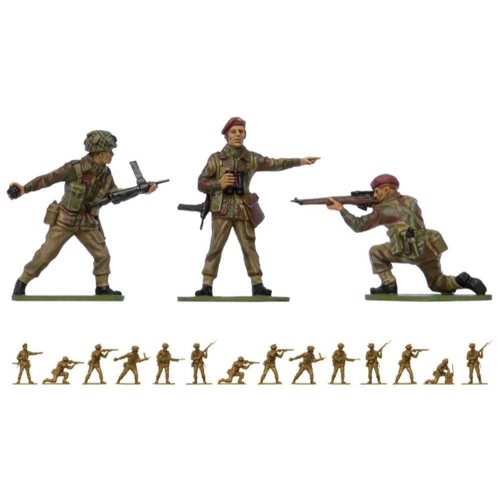 Airfix A02701V 1/32 Scale WWII British Paratroopers Model Kit - Highly Detailed Military Figures for Collectors & History Enthusiasts | Perfect for Dioramas, Wargaming & Display