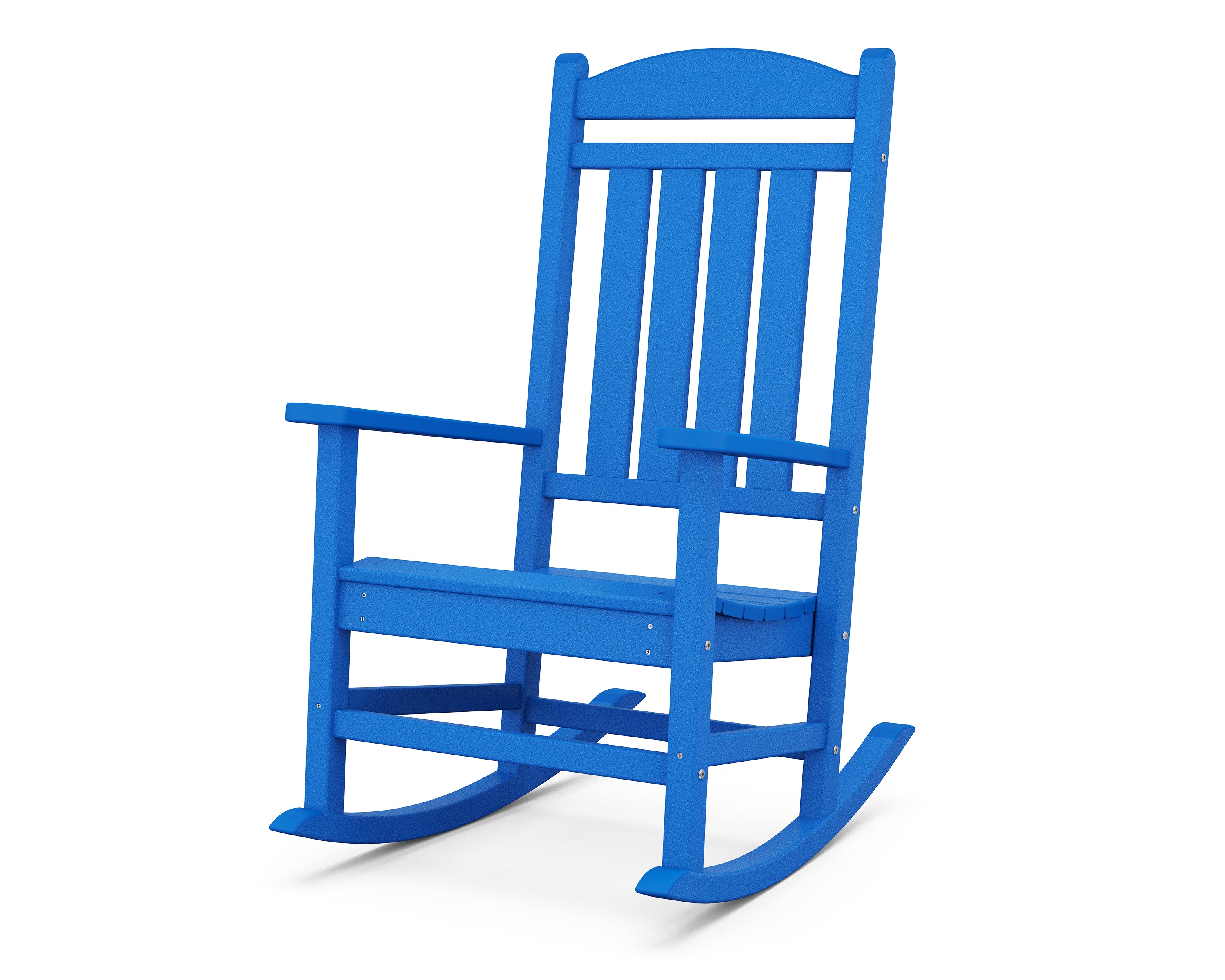 POLYWOOD Presidential Rocker - Durable Outdoor Rocking Chair for Patio, Garden & Porch - All-Weather Resin Wicker - Comfortable & Stylish Seating for Relaxing & Entertaining