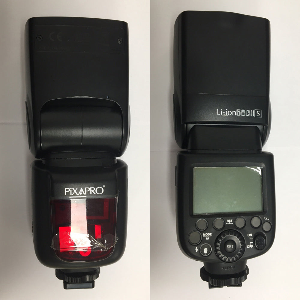 Li ION580II TTL Wireless Camera Speedlite Flash for Sony DSLR - Perfect for Wedding Photography & Studio Portraits