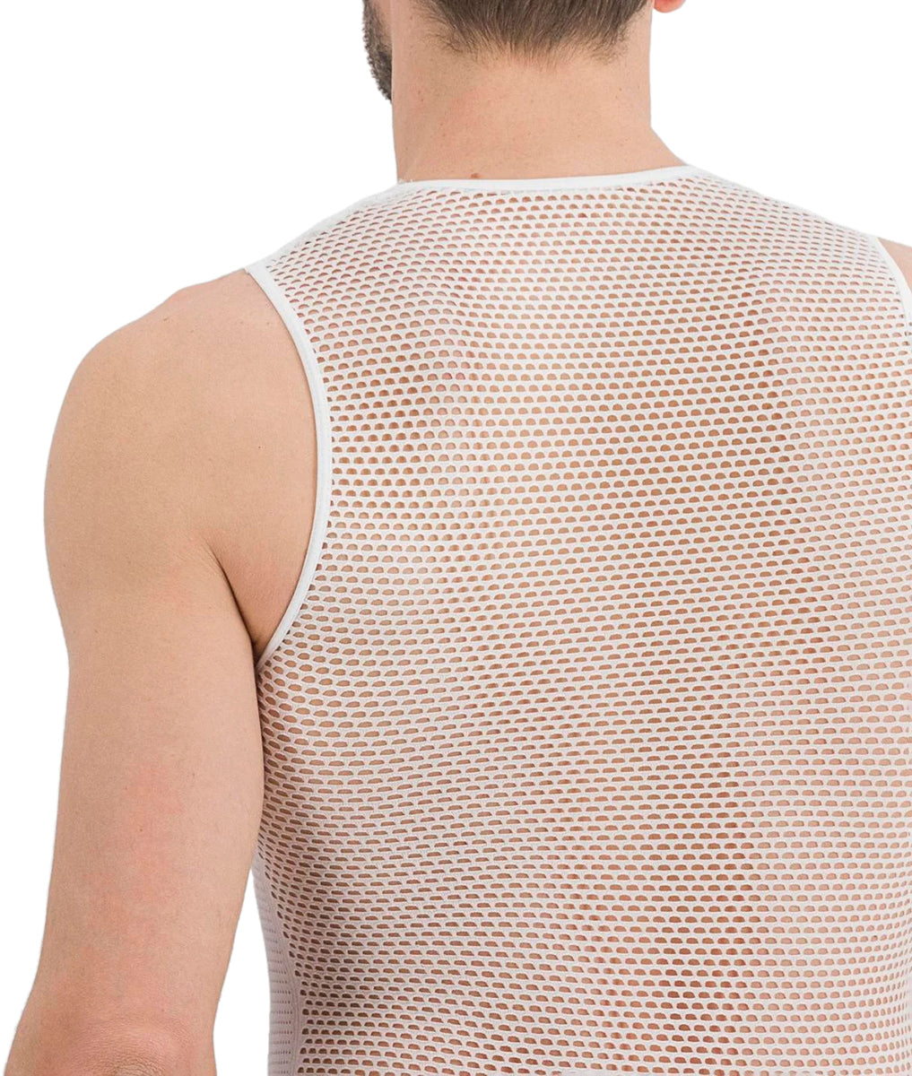 2nd Skin Mesh Sleeveless Base Layer for Men - Breathable Athletic Undershirt | Workout, Running & Outdoor Activities