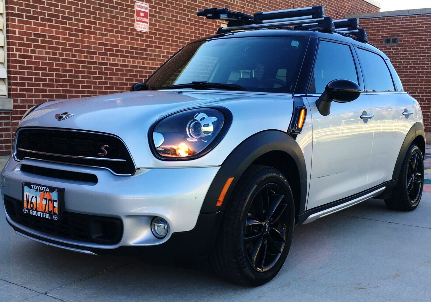 Clear Lens Full LED Fender Side Marker Blinker Lights for MINI Cooper R60 R61 - Durable Amber Turn Signal Lights for Enhanced Visibility & Safety | Perfect for Night Driving & Custom Car Modifications