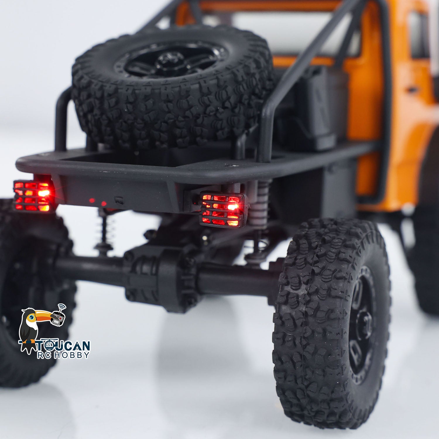 HobbyPlus CR18P 1/18 Scale 4WD RC Rock Crawler - Wireless Remote Control Off-Road Vehicle for Adults & Kids - Perfect for Trail Adventures, Backyard Driving & Indoor Play