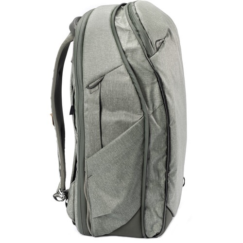 Peak Design 30L Travel Backpack - Waterproof Hiking Backpack with Laptop Compartment & Anti-Theft Design, Sage Green - Perfect for Camping, Business Trips & Air Travel
