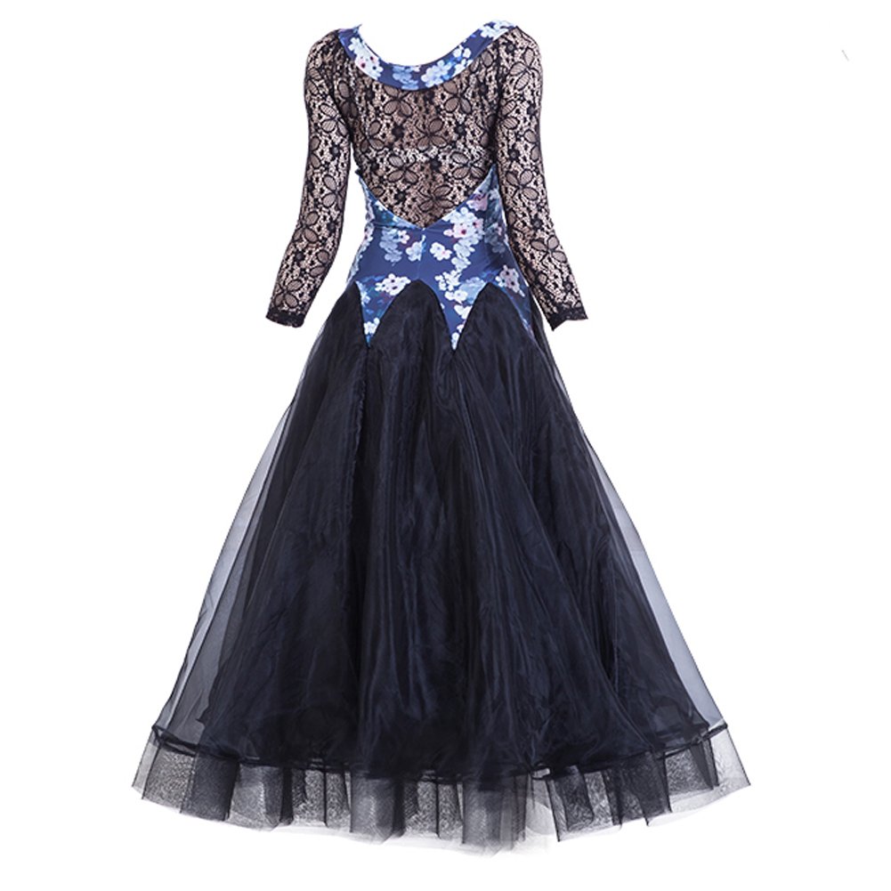 Elegant Women's Ballroom Dance Dresses for Competition & Performance - Modern Waltz, Foxtrot Standard Dancewear | Perfect for Professional Dance Events & Social Dancing