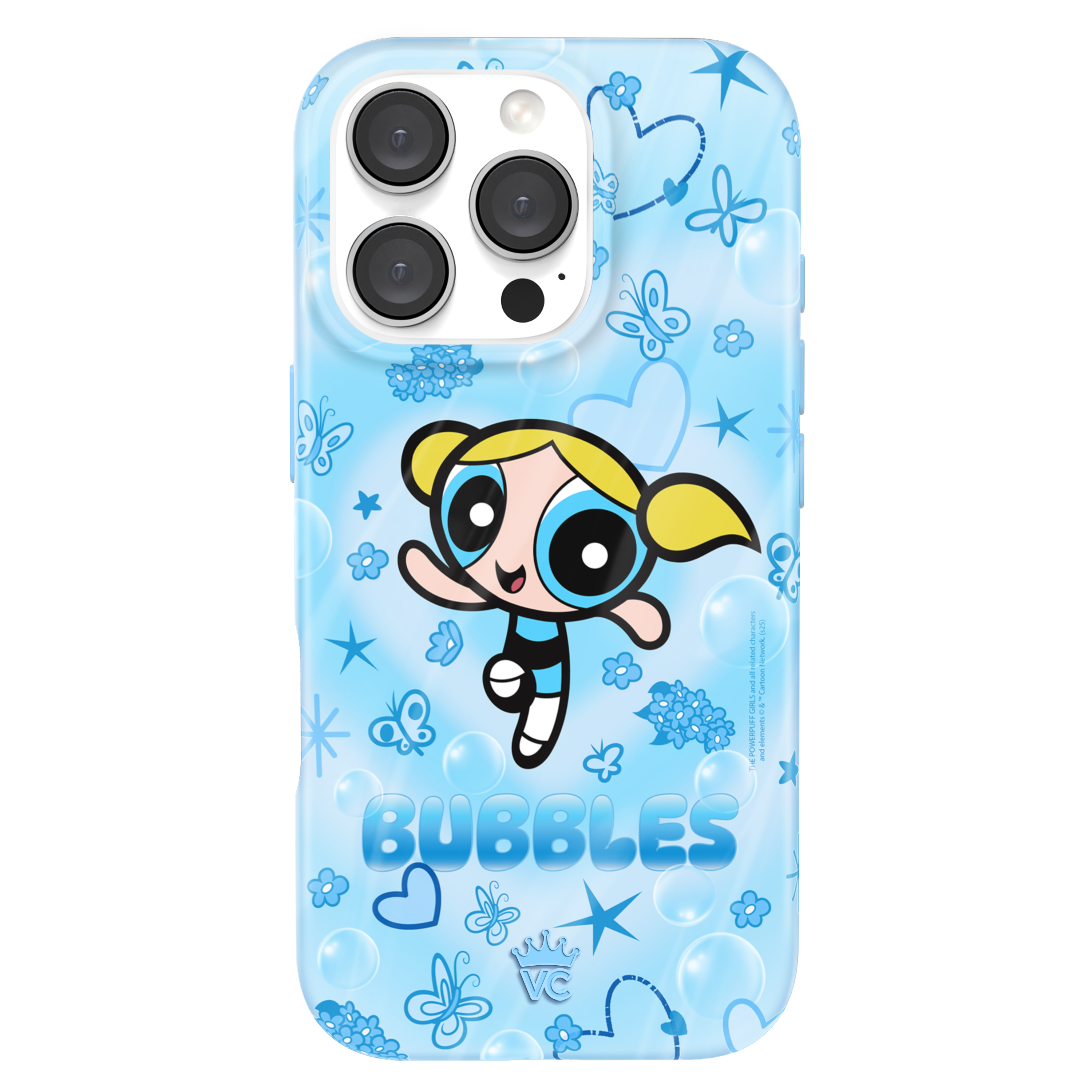 The Powerpuff Girls Bubbles iPhone Case - Cute Cartoon Character Phone Cover for iPhone 13/12/11/XR - Perfect for Kids, Teens & Fans - Great for School, Work & Everyday Use