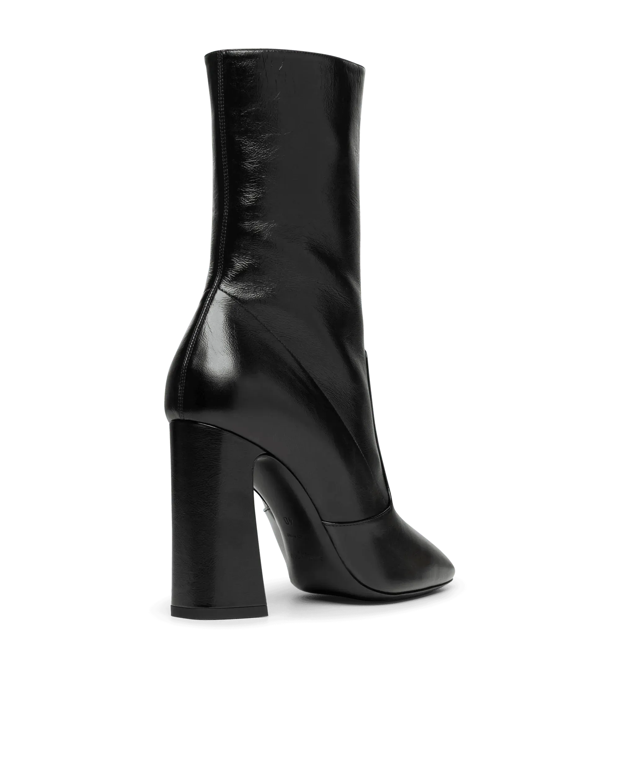 Maddie Leather Mid Calf Boots for Women - Stylish Ankle Booties for Fall & Winter - Perfect for Office, Casual Outfits & Date Nights