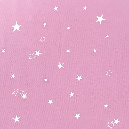 Glitter Stars in Pink Base