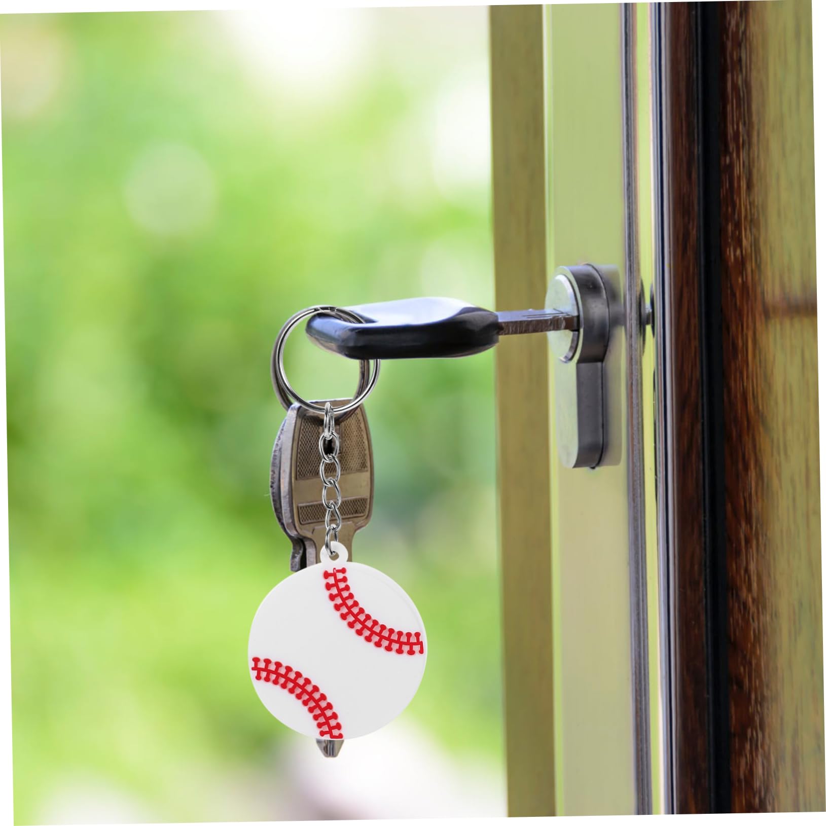 MUSISALY 20pcs Volleyball Keychains Bulk - Durable PVC Charm Keyrings for Sports Lovers, Team Gifts & Party Favors - Perfect for Volleyball Players, Coaches & Fans (Great for Tournaments, Fundraisers & School Events)