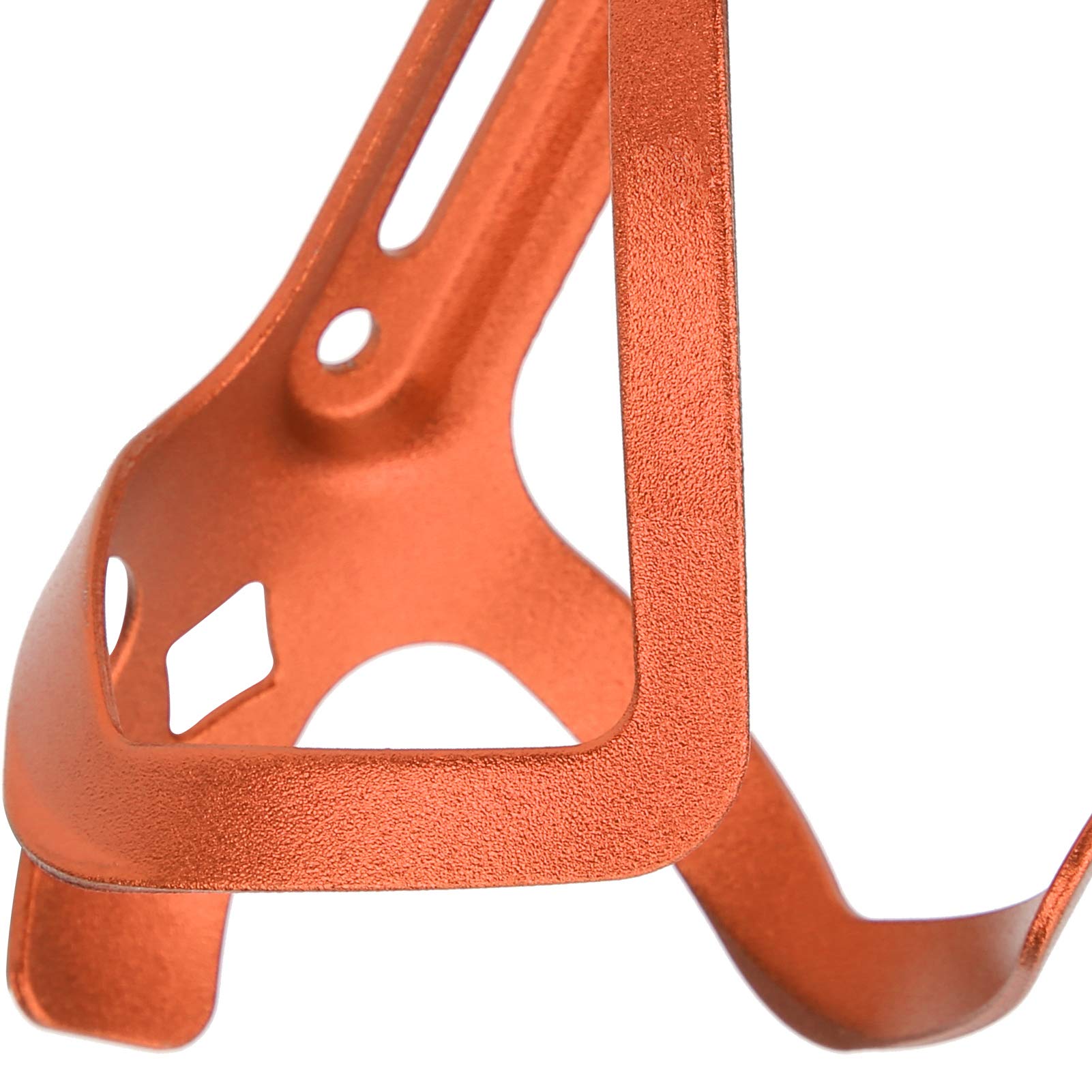 Dilwe Metal Water Bottle Holder - Bike Bottle Cage Mount for Mountain & Road Bikes - Secure Orange Bicycle Drink Rack - Perfect for Cycling, Commuting & Outdoor Adventures