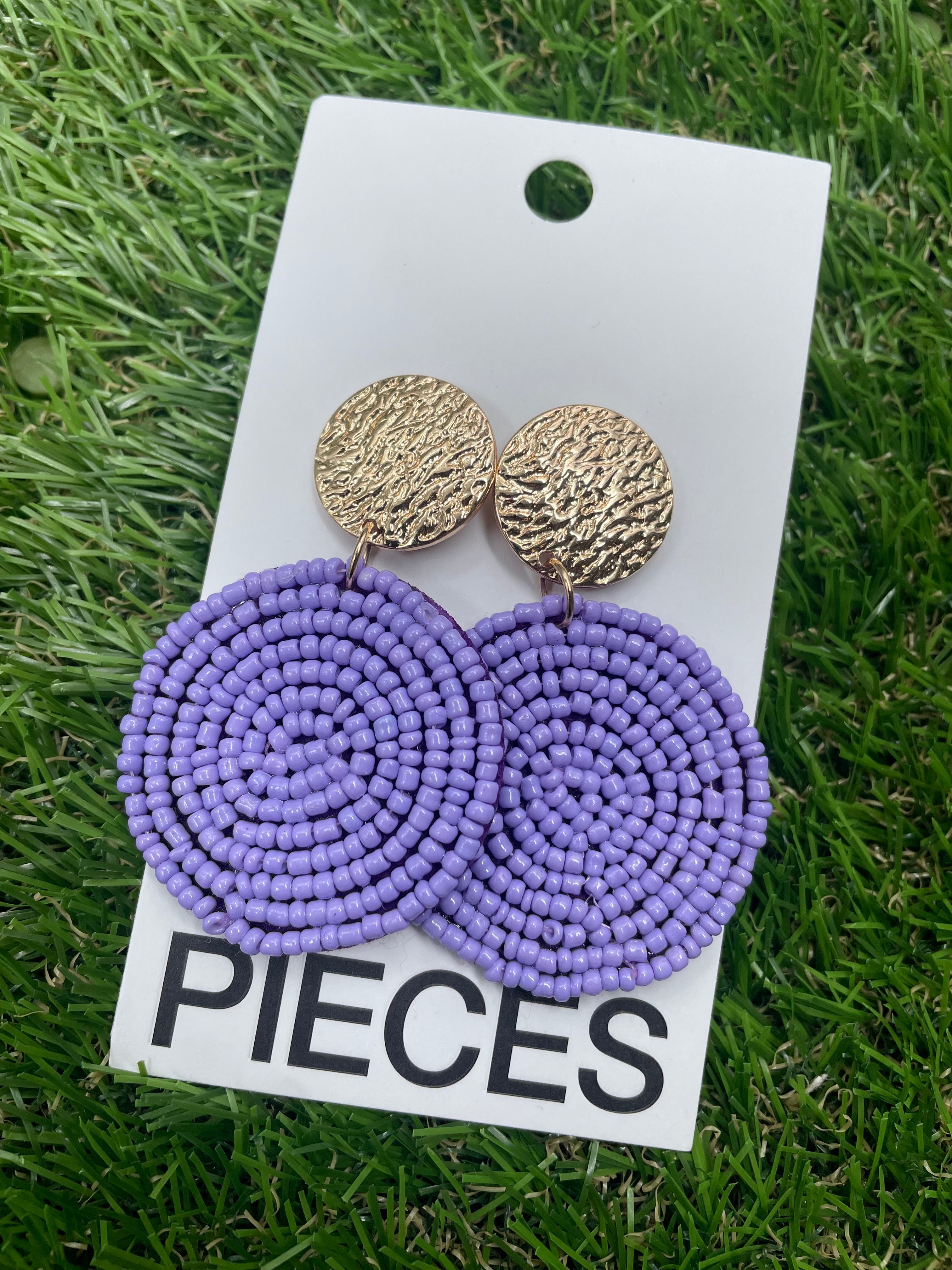 Elinda Elegant Purple Dangle Earrings for Women | Hypoallergenic Fashion Jewelry | Perfect for Parties, Weddings & Everyday Wear