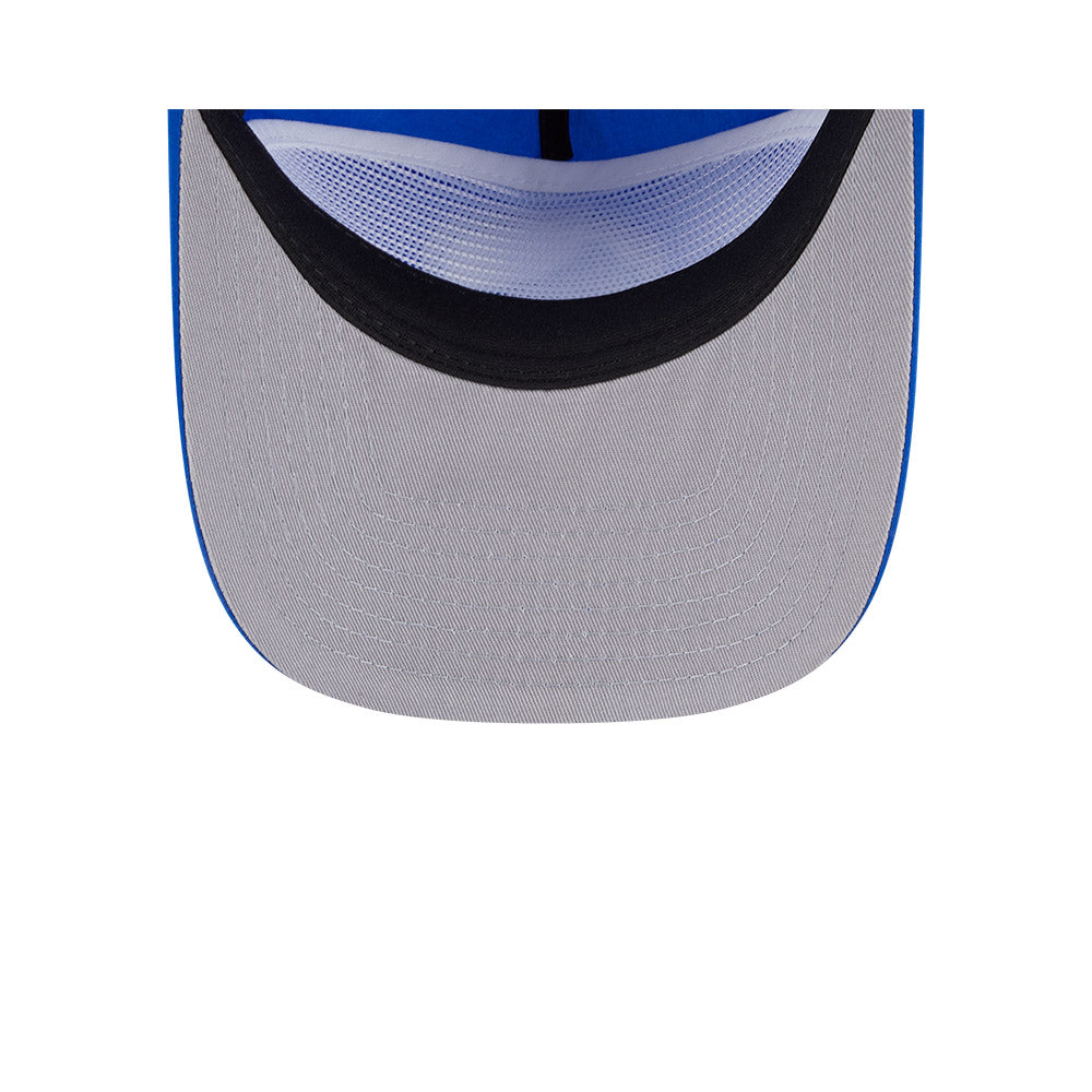 New Era Golden State Warriors Strapback Hat - Light Royal Blue Nylon Golf & Casual Wear Cap for Men & Women - Perfect for Sports, Outdoor Activities & Everyday Fashion