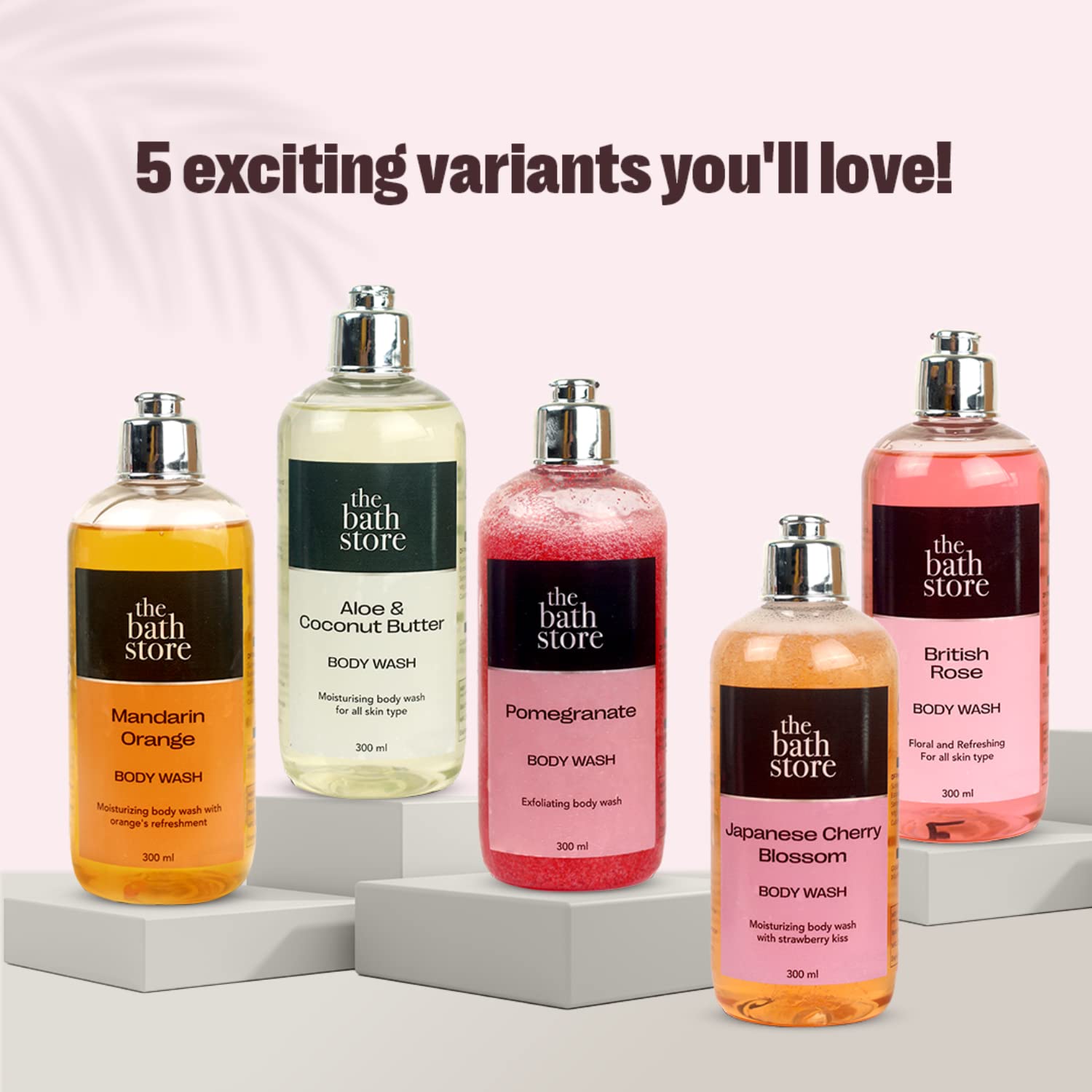 Japanese Cherry Blossom Body Wash & Shower Gel - Acne Cleansing, Exfoliating & Tan Removal for Men & Women | Long-Lasting Fragrance, 300ml | Perfect for Summer Skincare & Daily Refreshment