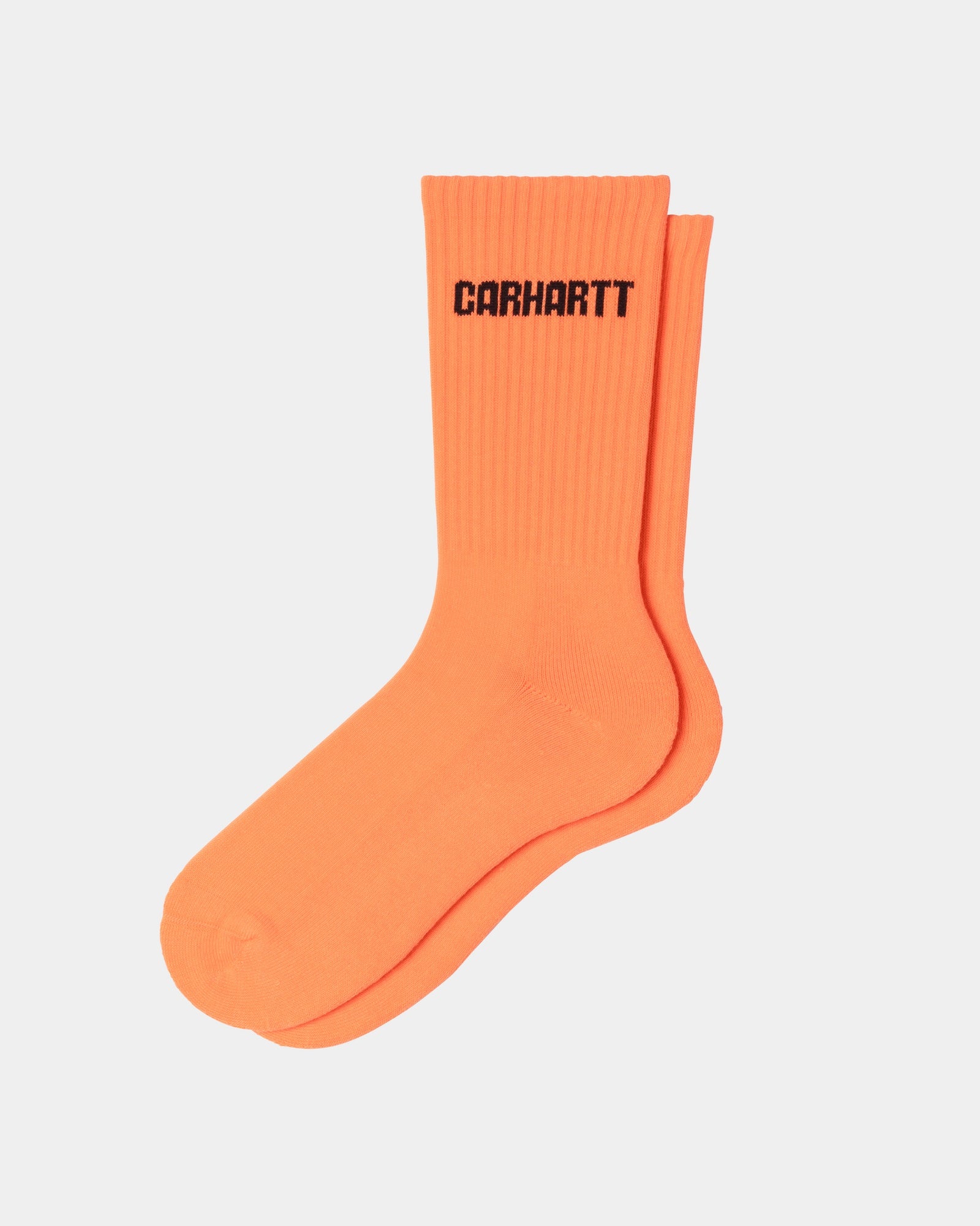 Lumo Orange & Black Industrial Work Socks - Durable, Comfortable & Breathable for Construction, Warehouse & Outdoor Work