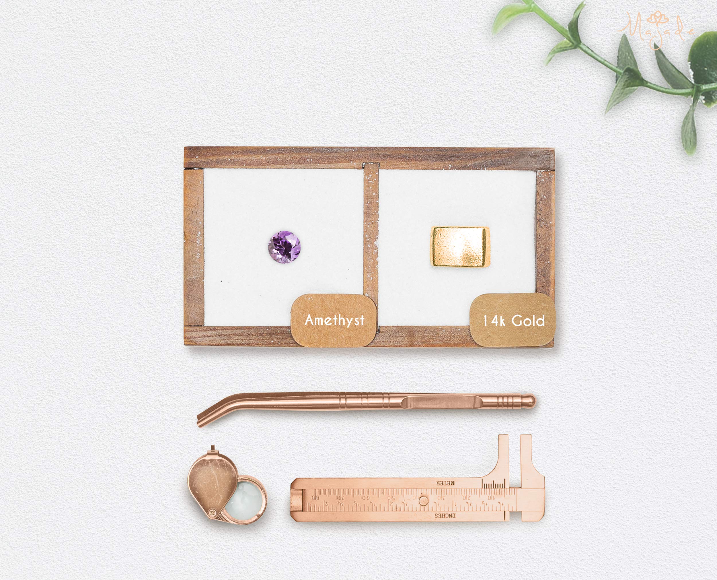 Amethyst Butterfly Stud Earrings - Small Stackable Earrings for Multiple Piercings - Dainty Everyday Jewelry - February Birthstone Gift for Women - Perfect for Layering & Daily Wear